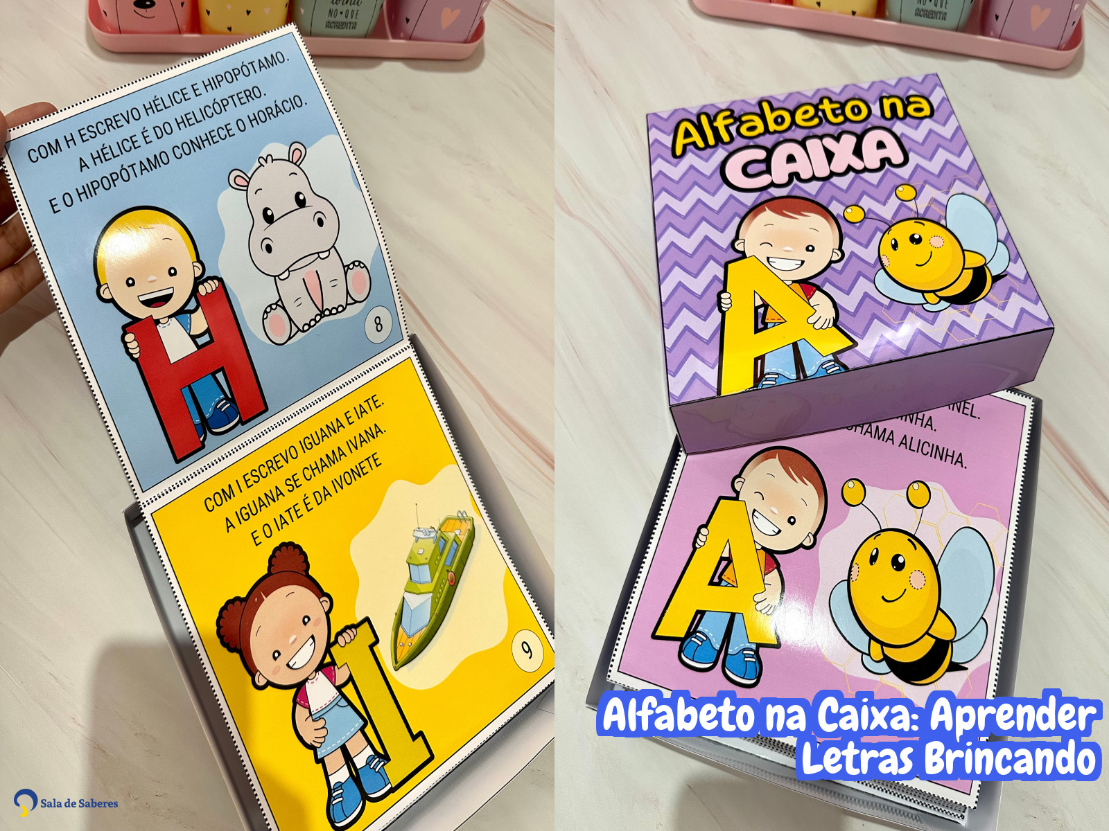 Preview de Alfabeto na Caixa: Aprender Letras Brincando