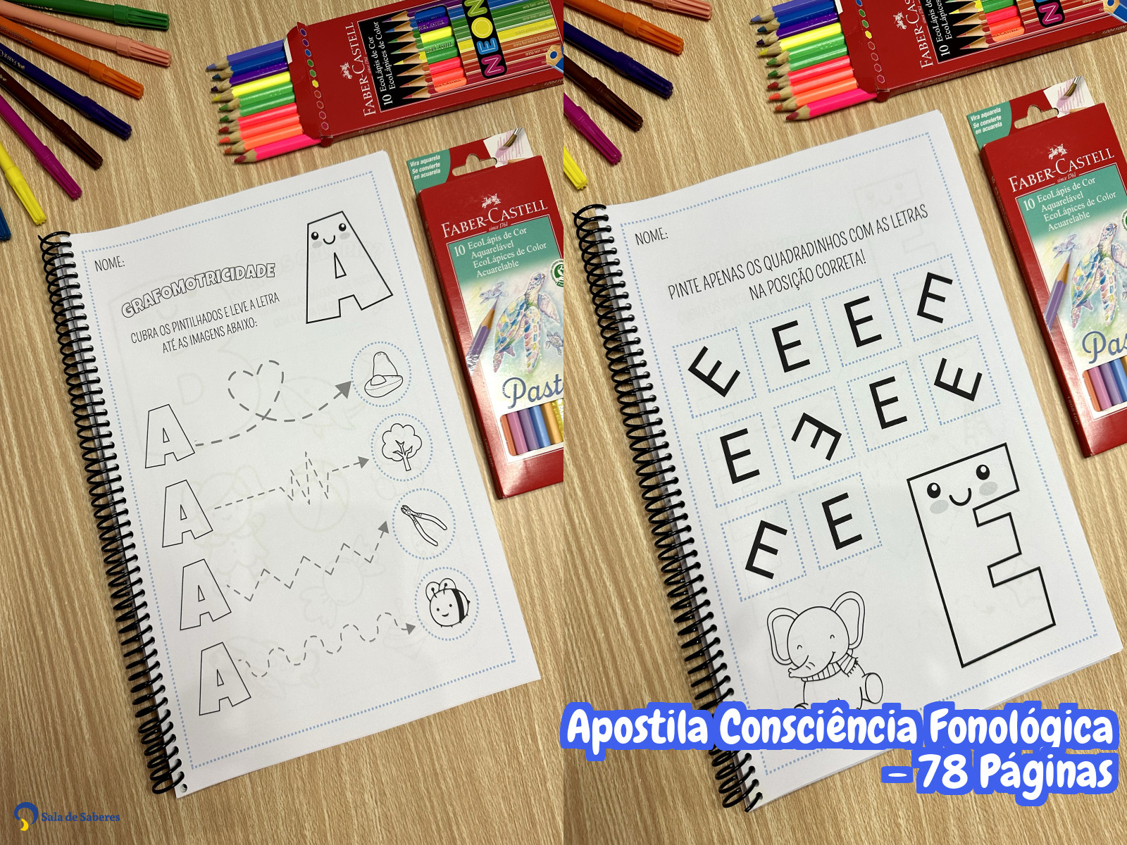 Preview de Apostila Consciência Fonológica - 78 Páginas