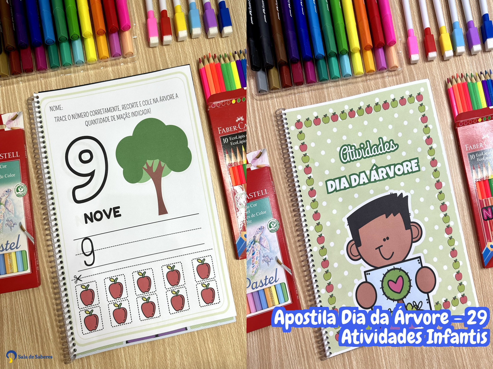 Preview de Apostila Dia da Árvore - 29 Atividades Infantis