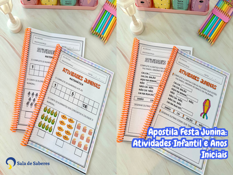 Imagem de Apostila Festa Junina: Atividades Infantil e Anos Iniciais