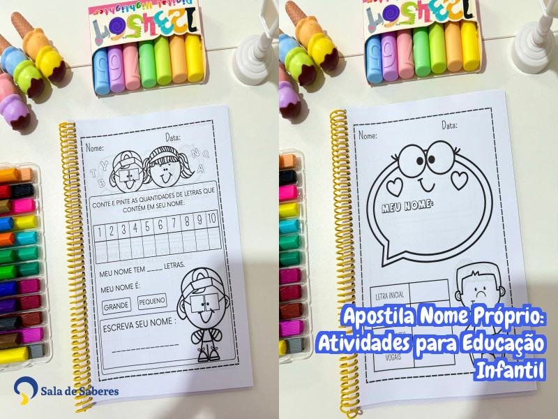 Imagem de Apostila Nome Próprio: Atividades para Educação Infantil