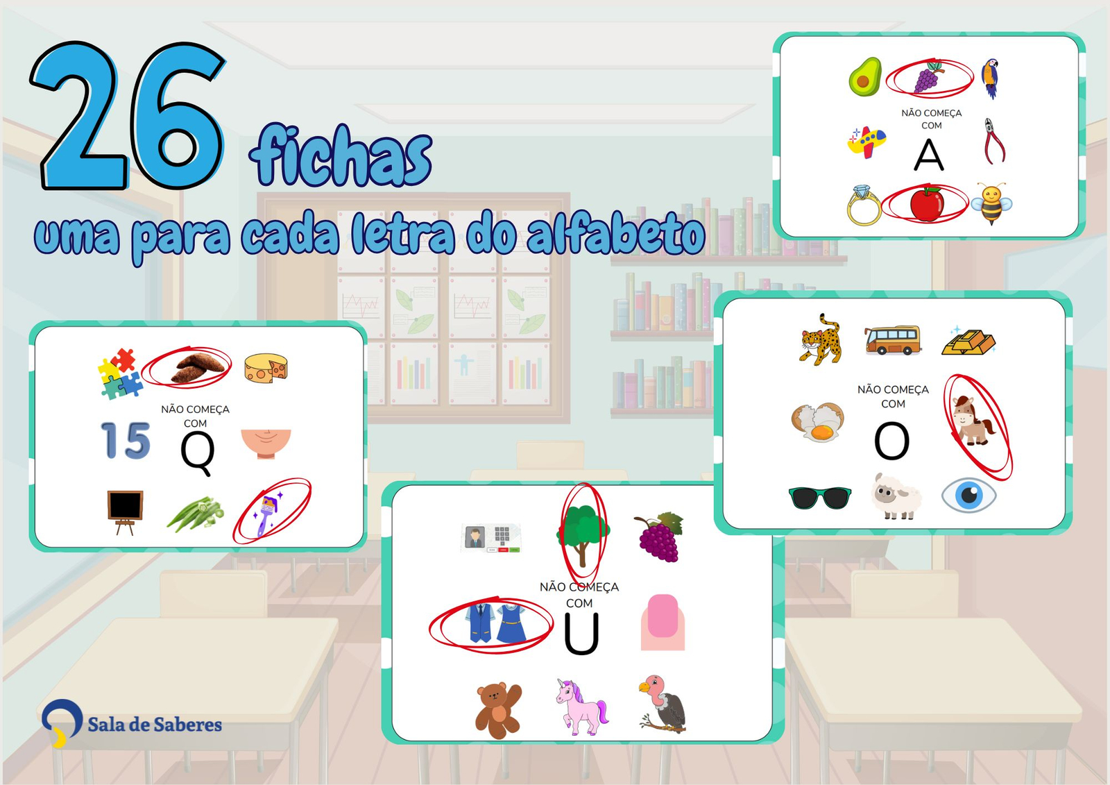 Imagem de Atividade de Consciência Fonológica - Educação Especial