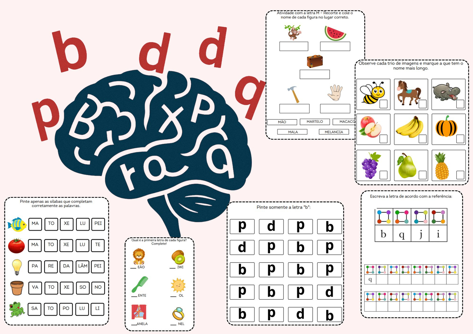 Imagem de Atividades Adaptadas para Crianças com Dislexia