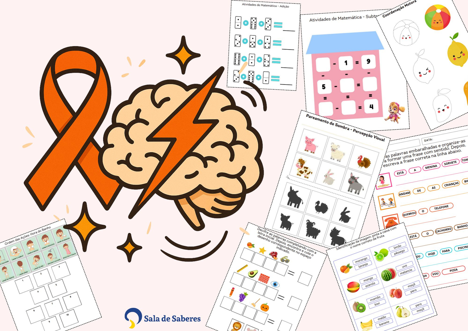 Preview de Atividades Adaptadas para Crianças com TDAH