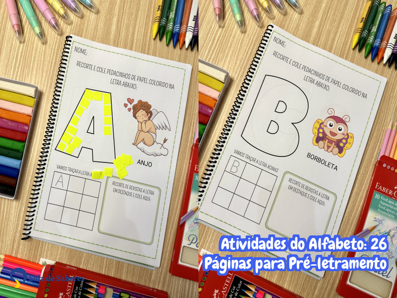 Imagem de Atividades do Alfabeto para Pré-alfabetização