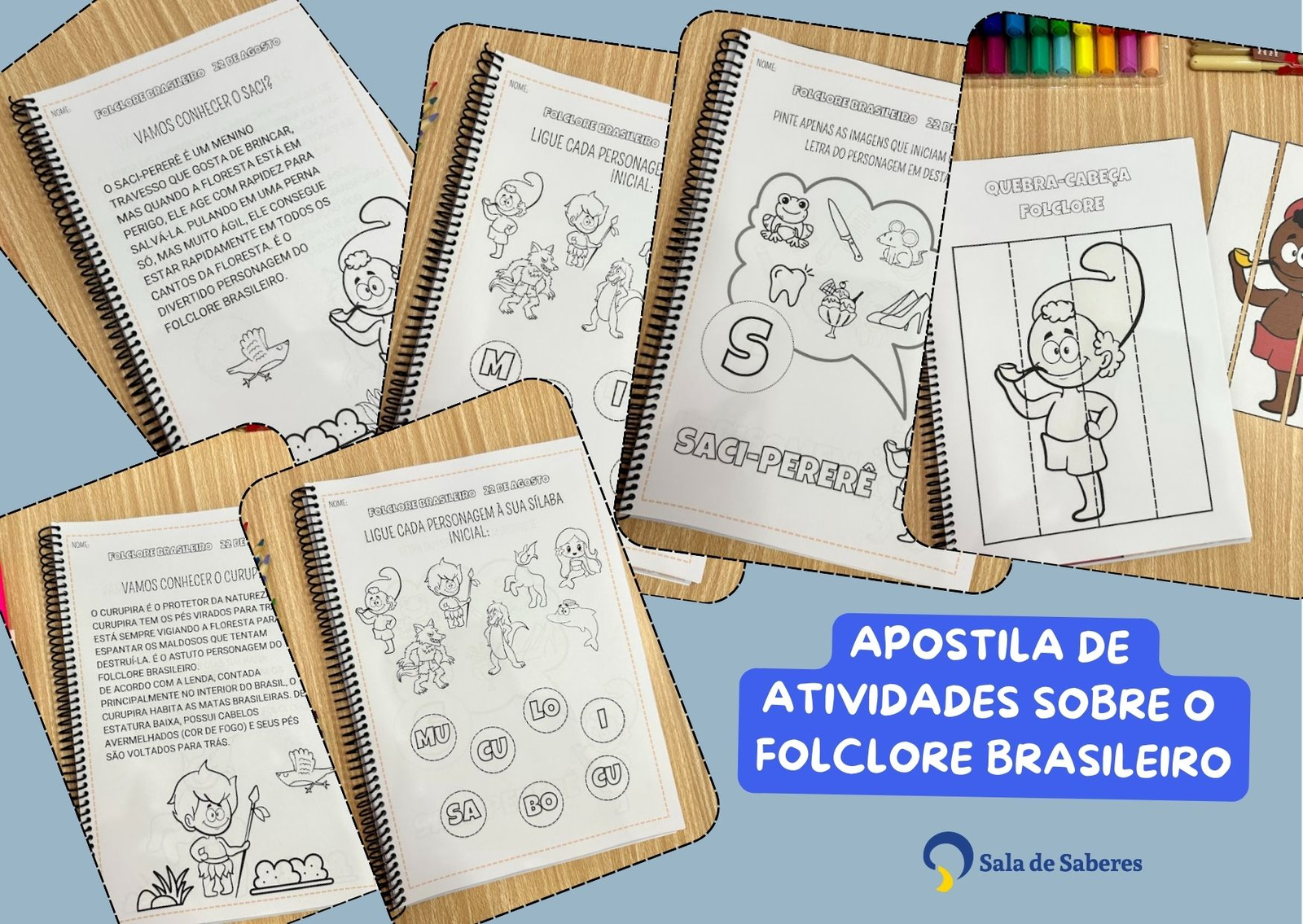 Preview de Explorando o Folclore: Atividades para Crianças