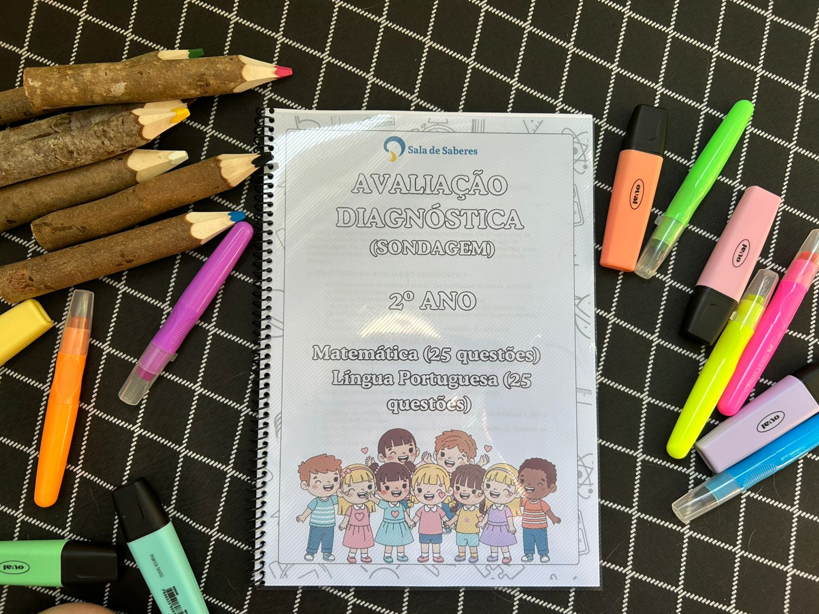 Imagem de Avaliação Diagnóstica - Sondagem - 2º ano - Matemática e LP