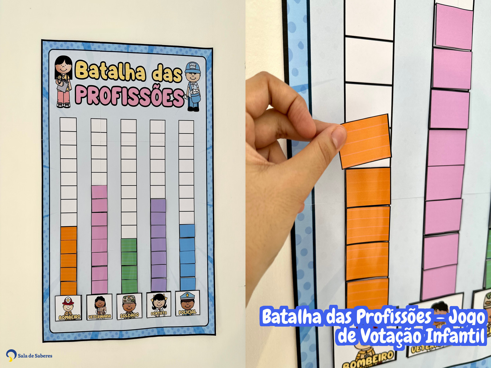 Preview de Batalha das Profissões - Jogo de Votação Infantil