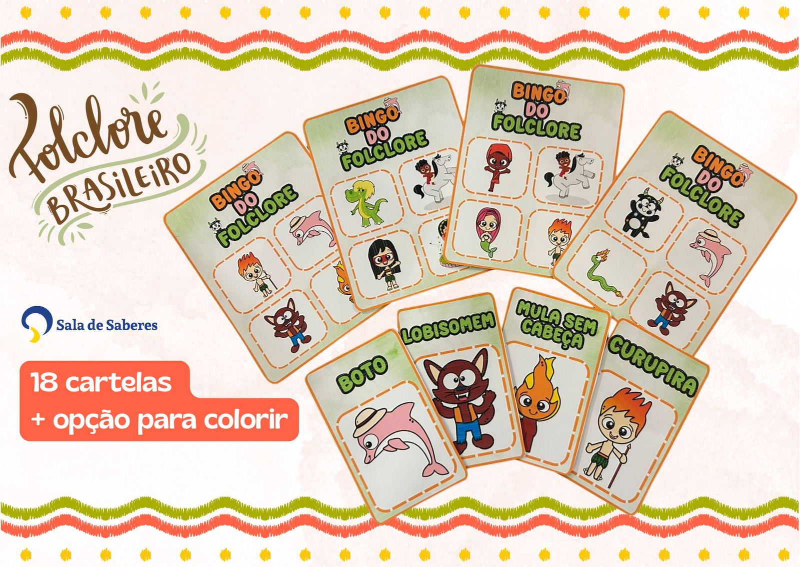 Preview de Bingo do Folclore