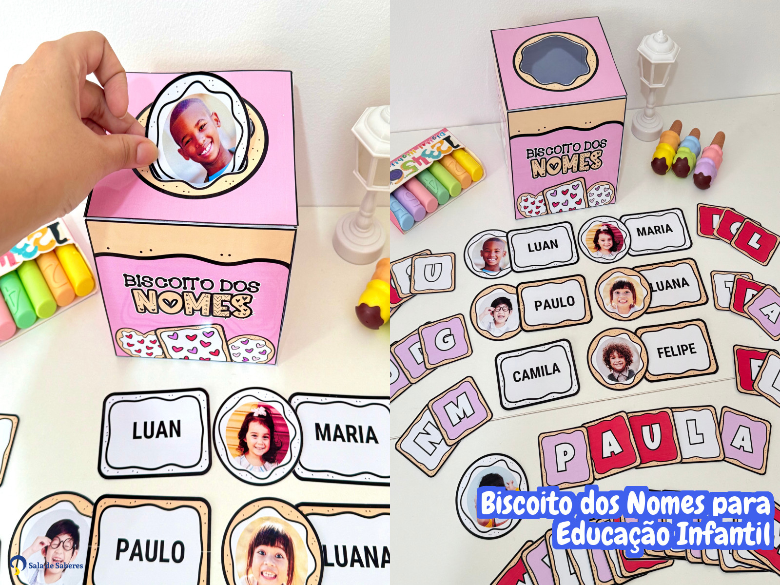Preview de Biscoito dos Nomes para Educação Infantil