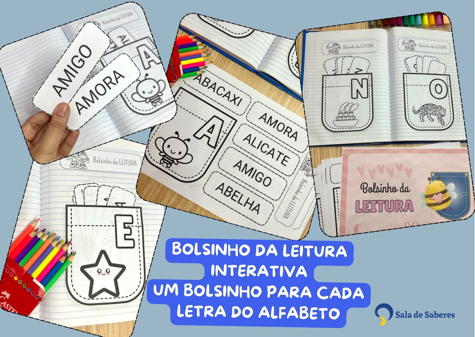 Imagem de Bolsinho da Leitura: uma leitura para cada letra do alfabeto