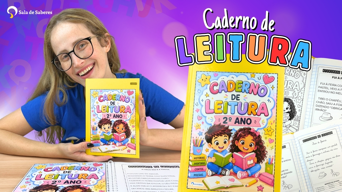 Imagem de Caderno de Leitura - 2º Ano do EF - 50 Textos