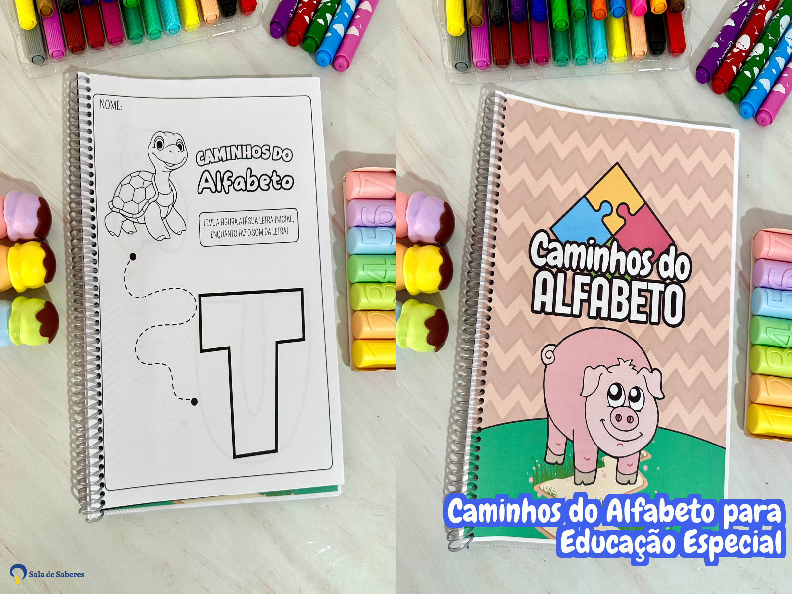 Preview de Caminhos do Alfabeto para Educação Especial