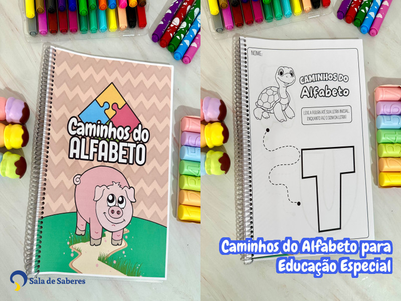Imagem de Caminhos do Alfabeto para Educação Especial