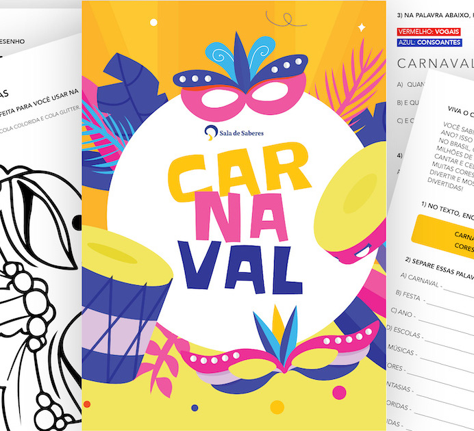 Imagem de Atividades Didáticas sobre o Carnaval