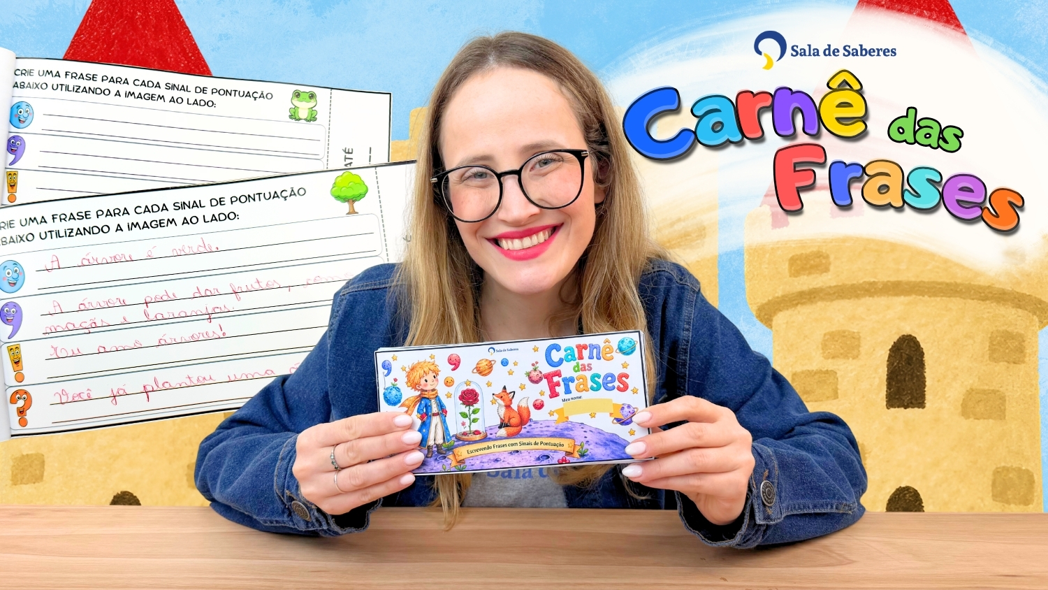 Imagem de Carnê das Frases — Pontuação Divertida com 60 Imagens