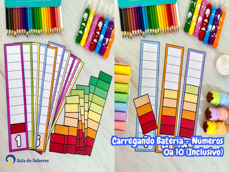 Imagem de Carregando a Bateria - Números 0 a 10 (Inclusivo)