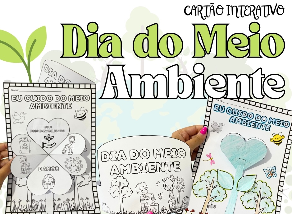 Imagem de Cartão Interativo - Dia do Meio Ambiente