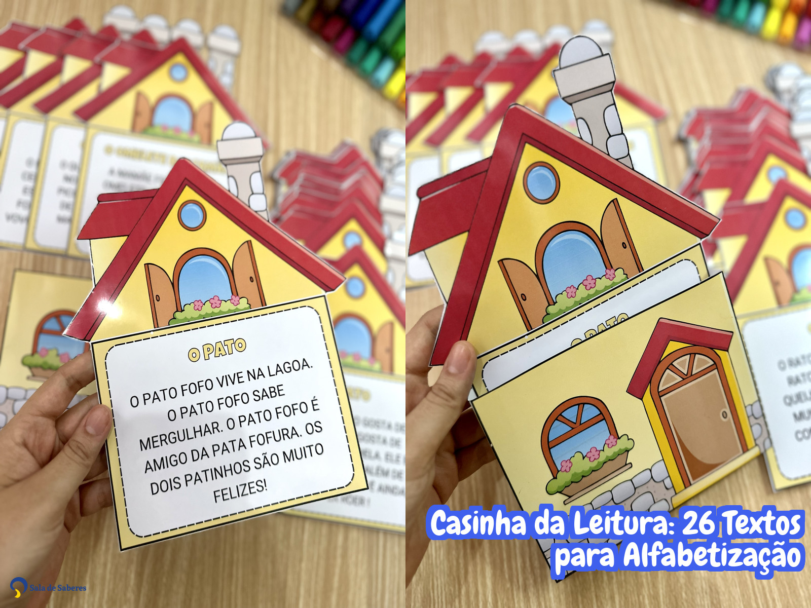 Preview de Casinha da Leitura: 26 Textos para Alfabetização