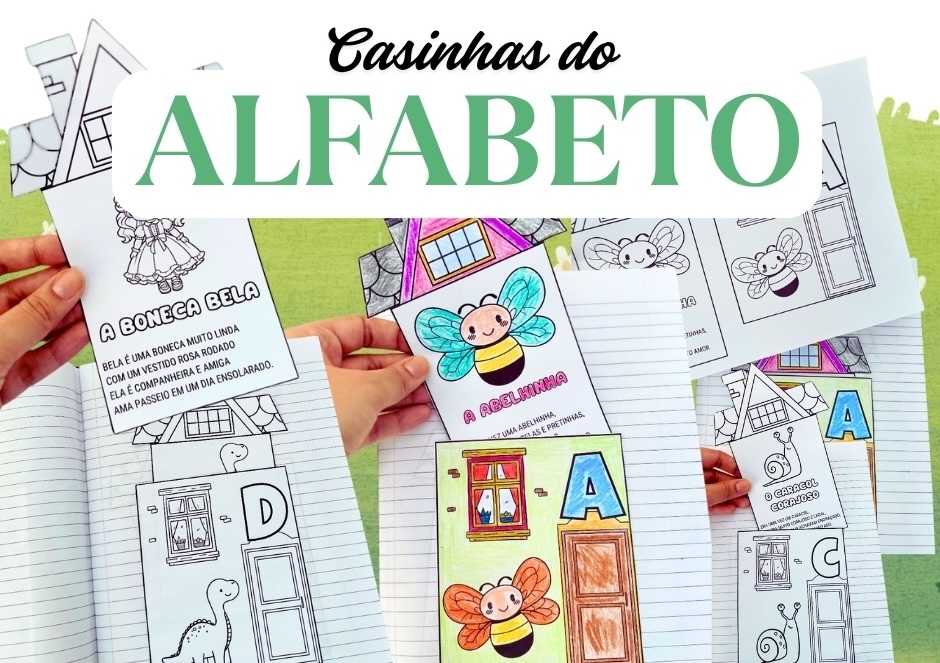 Imagem de Casinhas do Alfabeto - 26 textos interativos
