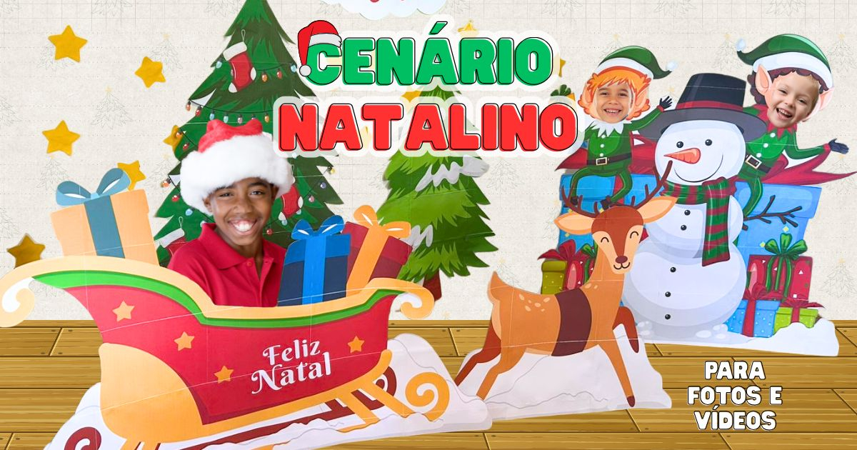 Preview de Cenário Natalino para Fotos e Vídeos