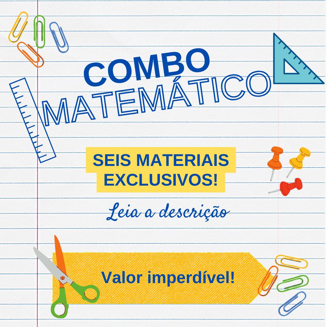 Preview de Combo Matemático Completo - 6 materiais