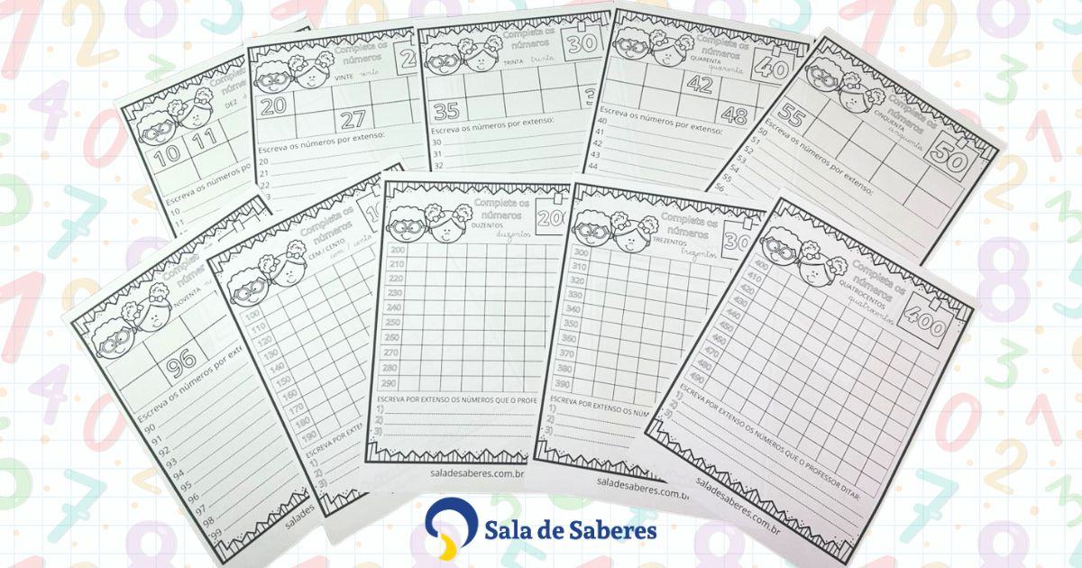 Preview de Completar Números por Extenso até 999