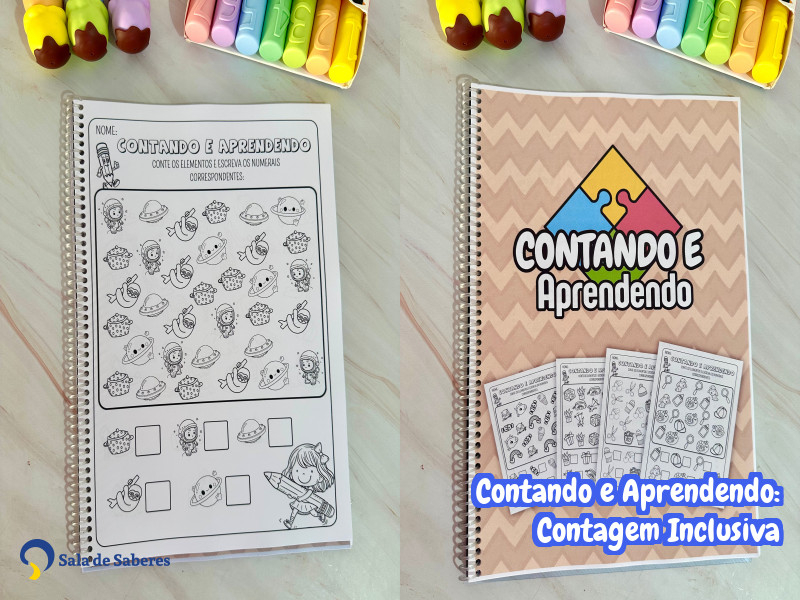 Imagem de Contando e Aprendendo: Contagem Inclusiva