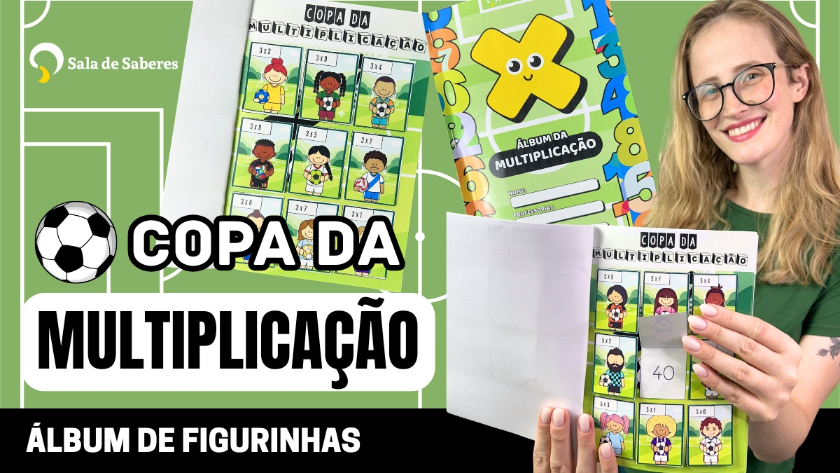 Preview de Copa do Mundo da Multiplicação – Álbum de Figurinhas