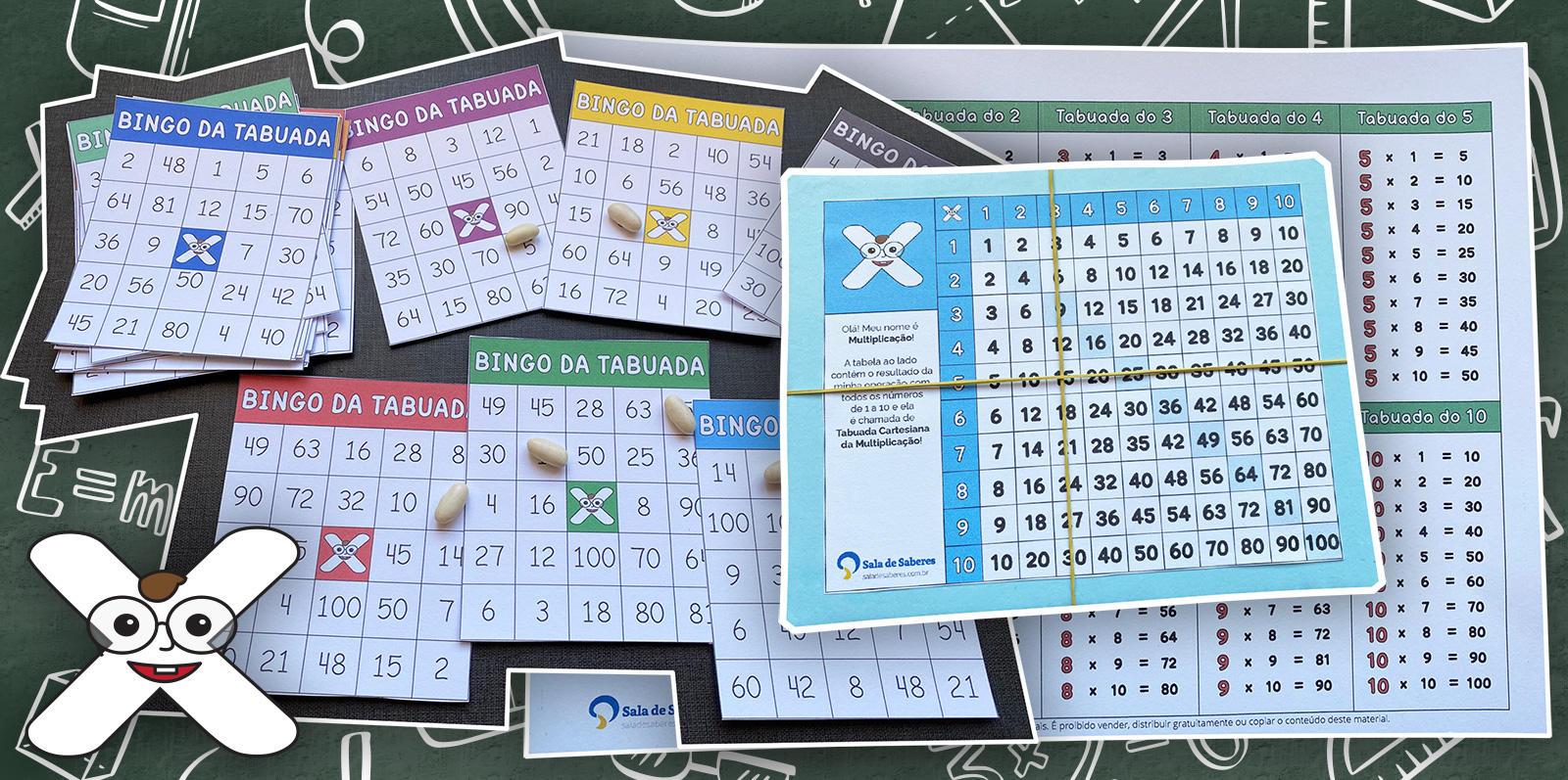 Tabuada do 2, 5 e 10 – Jogo Interativo (Teacher-Made)