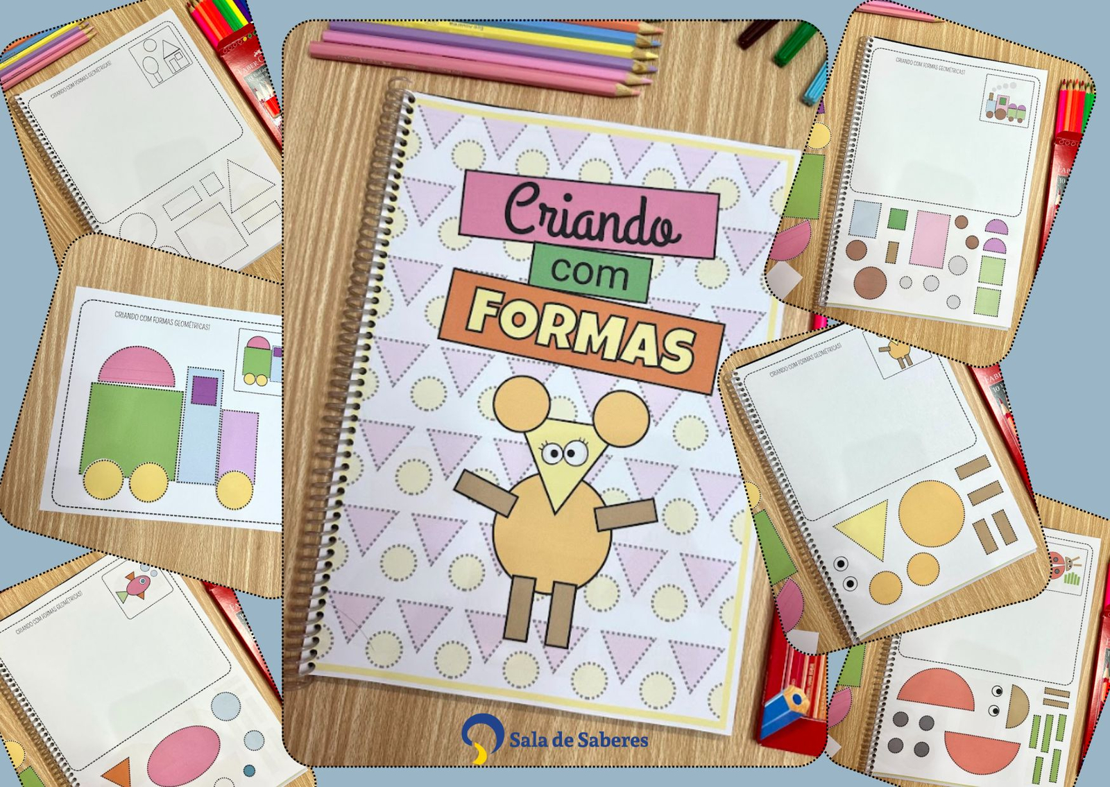 Preview de Criando com Formas: Formas Geométricas de Maneira Lúdica