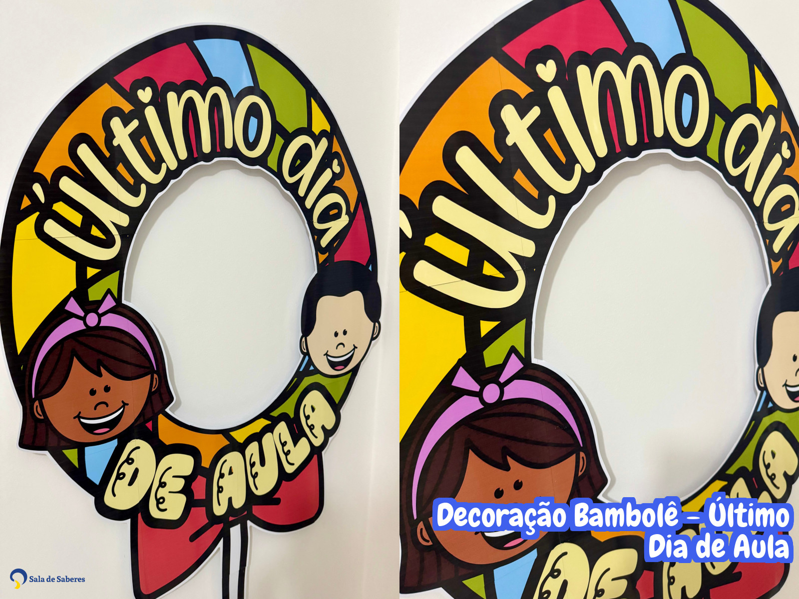 Preview de Decoração Bambolê - Último Dia de Aula