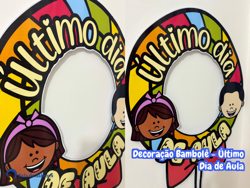Imagem de Decoração Bambolê - Último Dia de Aula