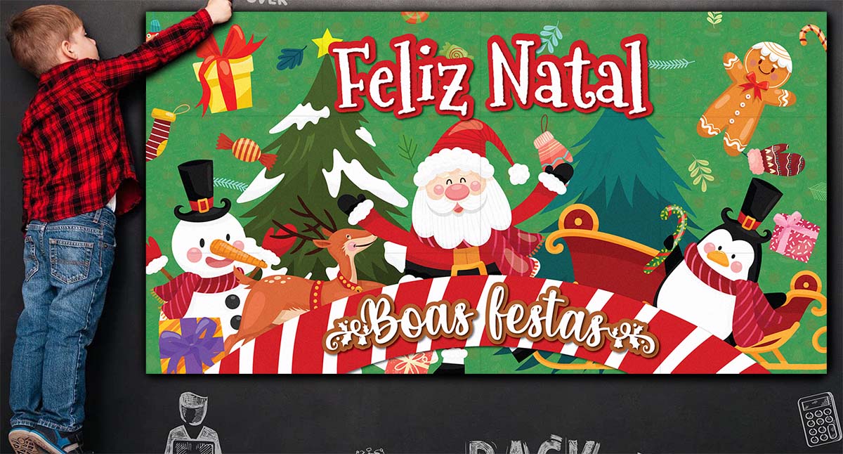 Preview de Decoração Sala de Aula - Painel - Natal - Decoração Natalina