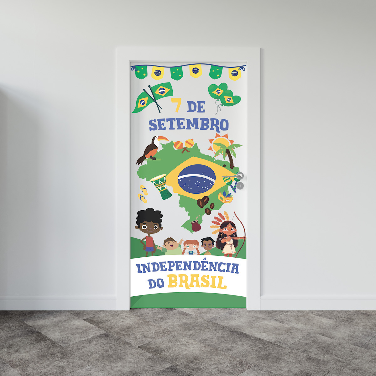 Imagem de Decoração de Sala de Aula 7 de Setembro - Independência do Brasil