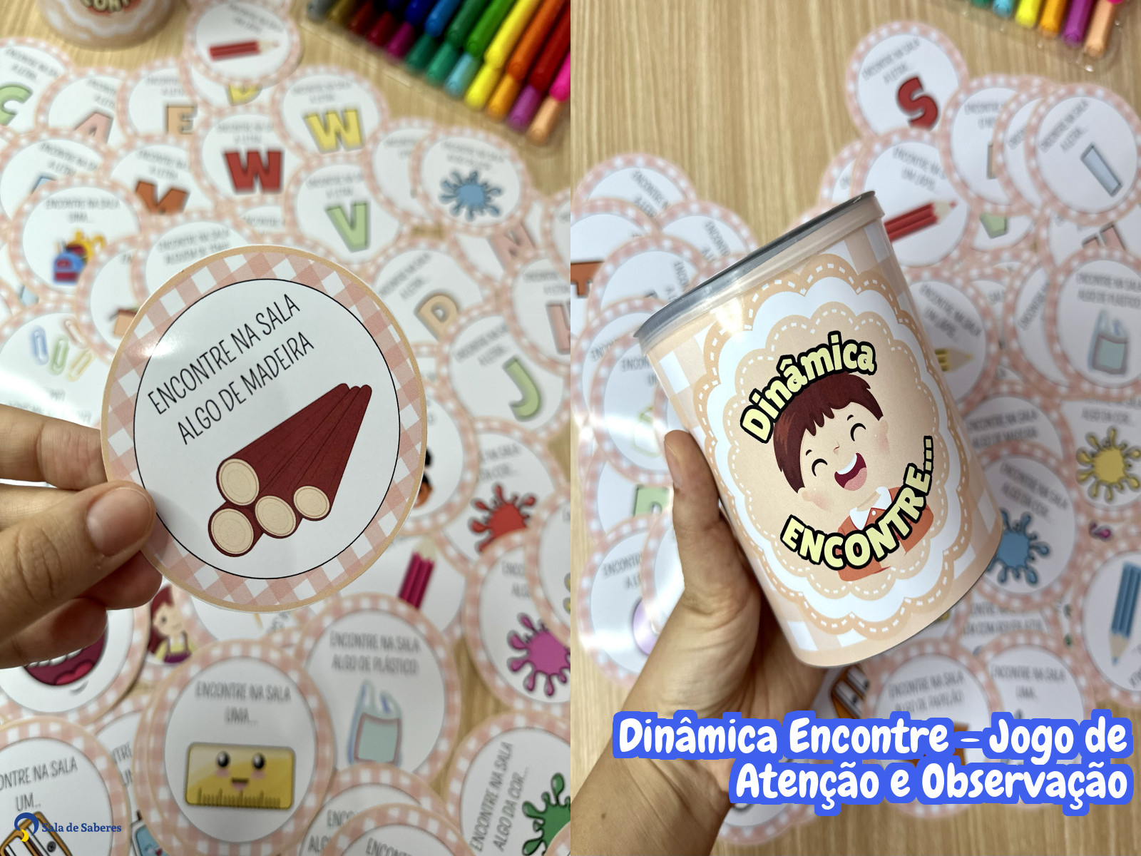 Preview de Dinâmica Encontre - Jogo de Atenção e Observação