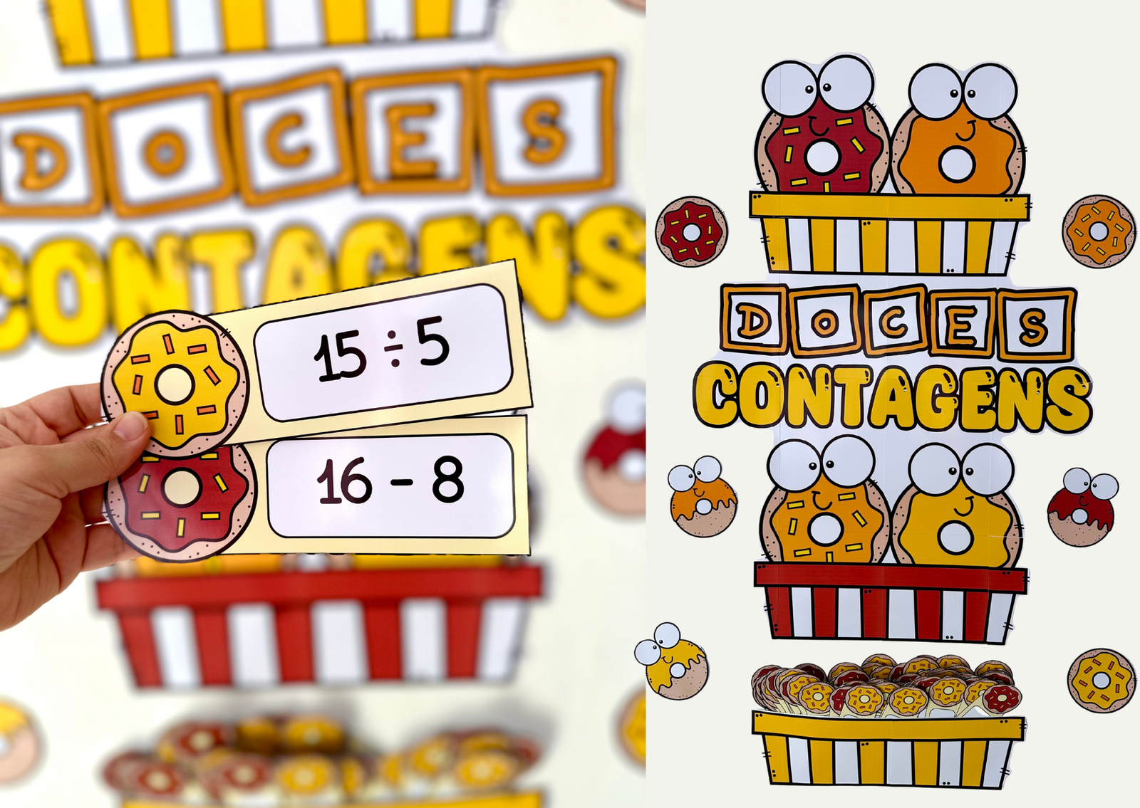 Preview de Kit Doces Contagens: 4 Operações para os Anos Iniciais