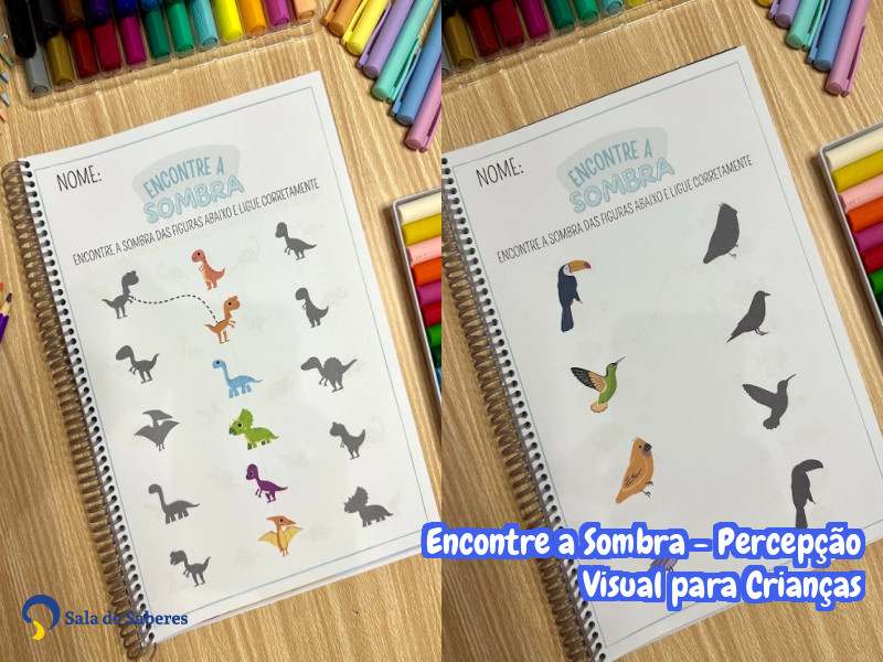 Imagem de Encontre a Sombra - Percepção Visual para Crianças