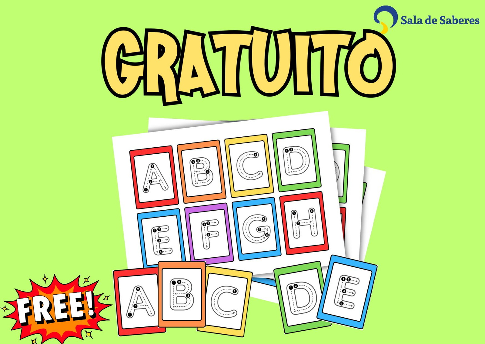 Preview de Práticas de Traçado e Alfabetização com Fichas Orientadas