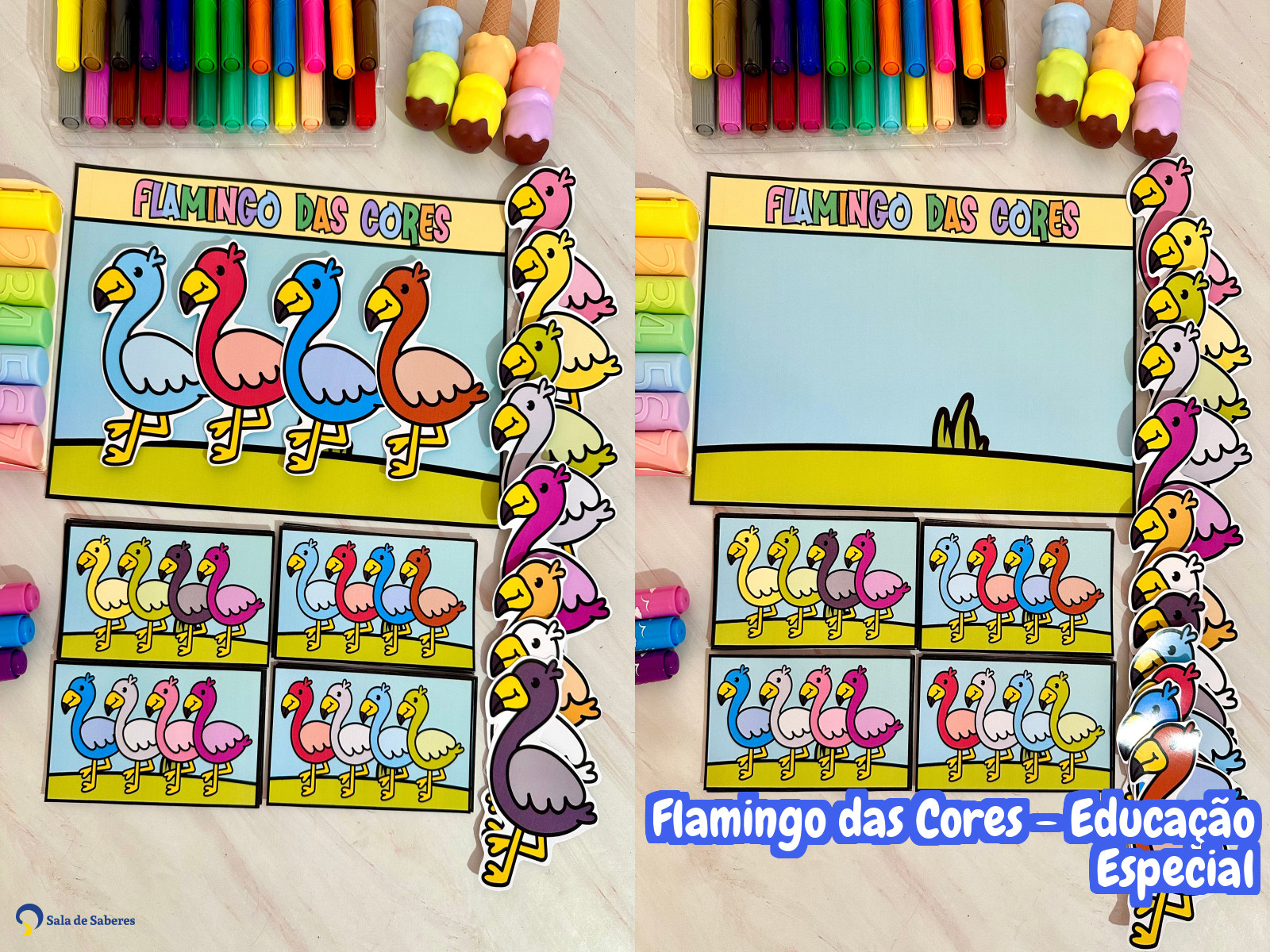 Preview de Flamingo das Cores - Educação Especial