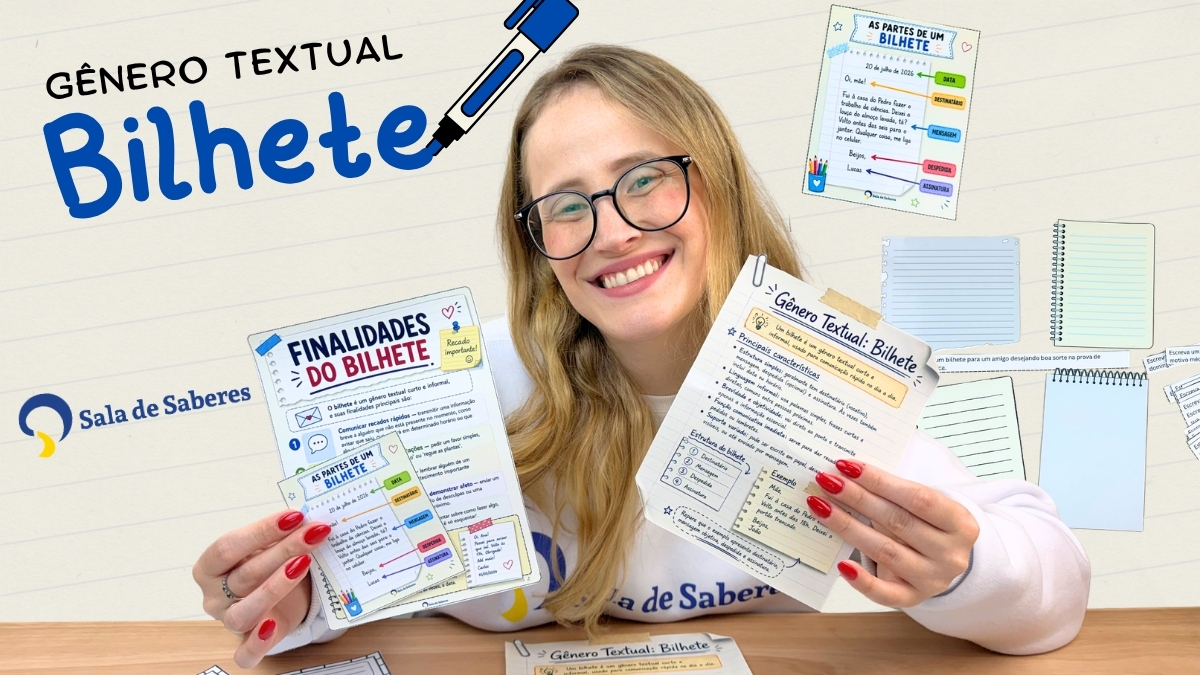 Preview de Recurso para Trabalhar o Gênero Textual Bilhete