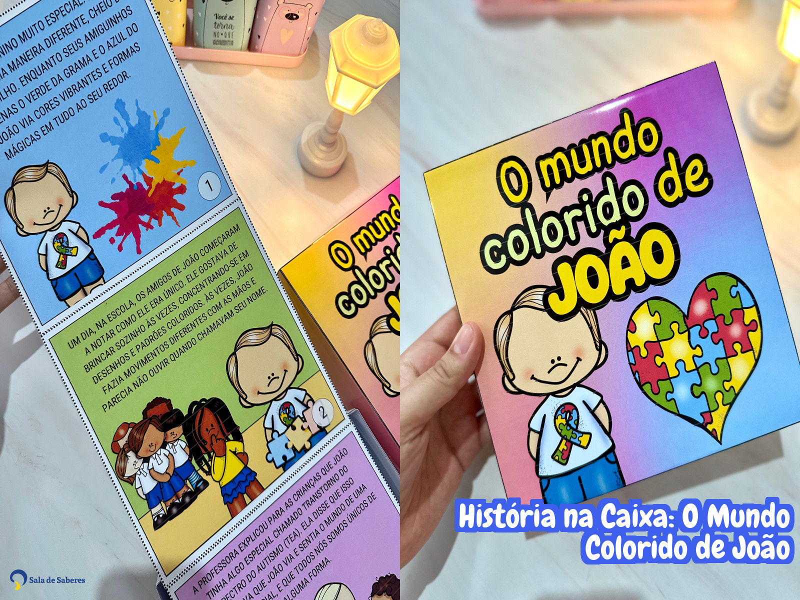 Preview de História na Caixa: O Mundo Colorido de João
