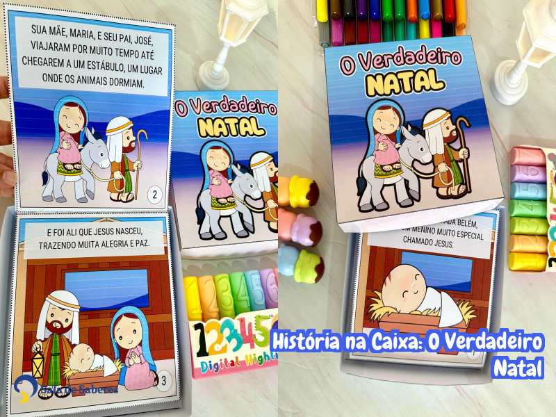 Imagem de História na Caixa: O Verdadeiro Natal