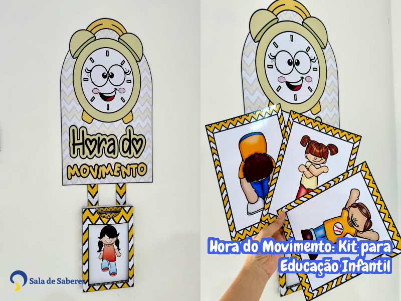 Imagem de Hora do Movimento: Kit para Educação Infantil