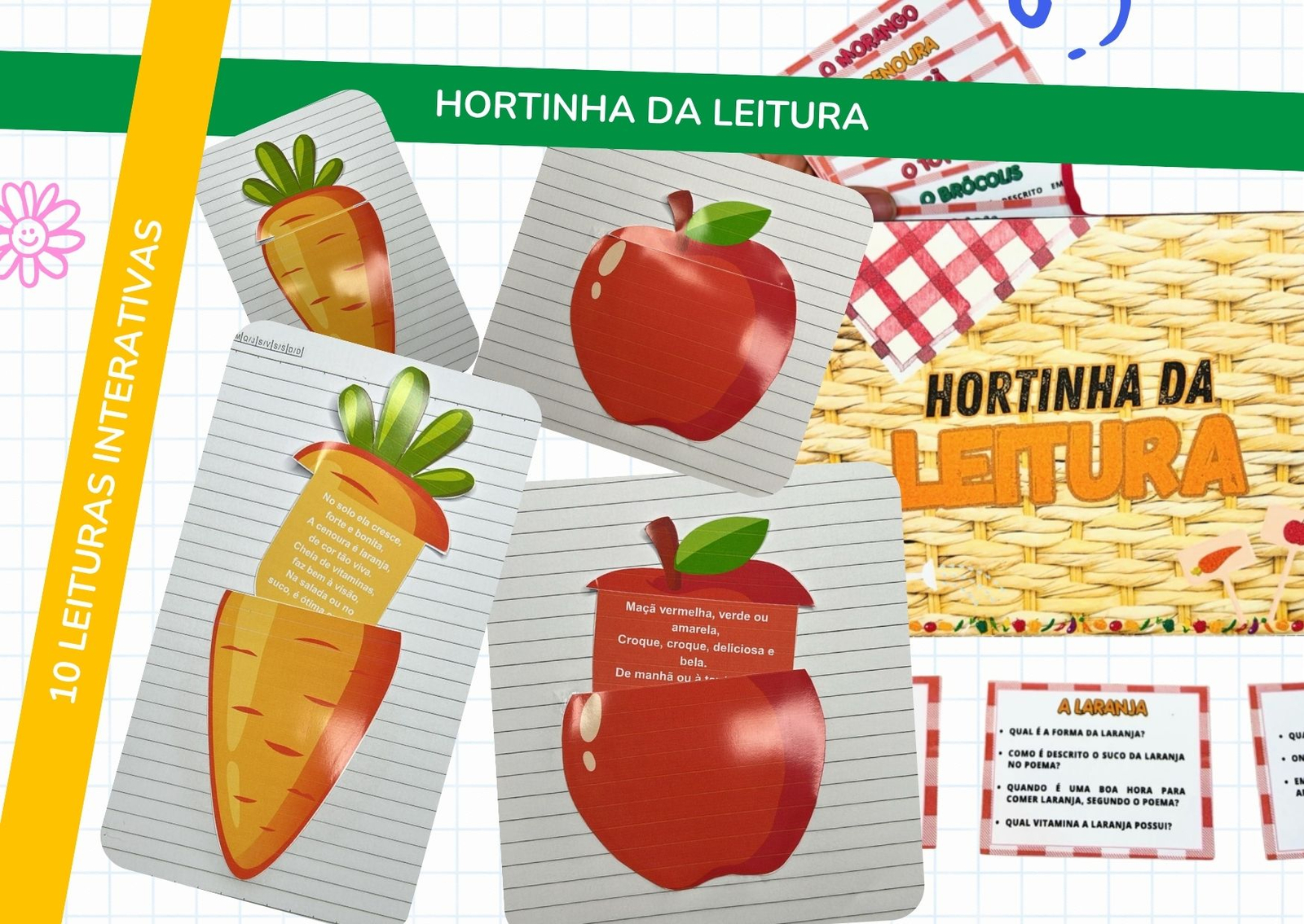 Preview de Hortinha da Leitura - leitura interativa