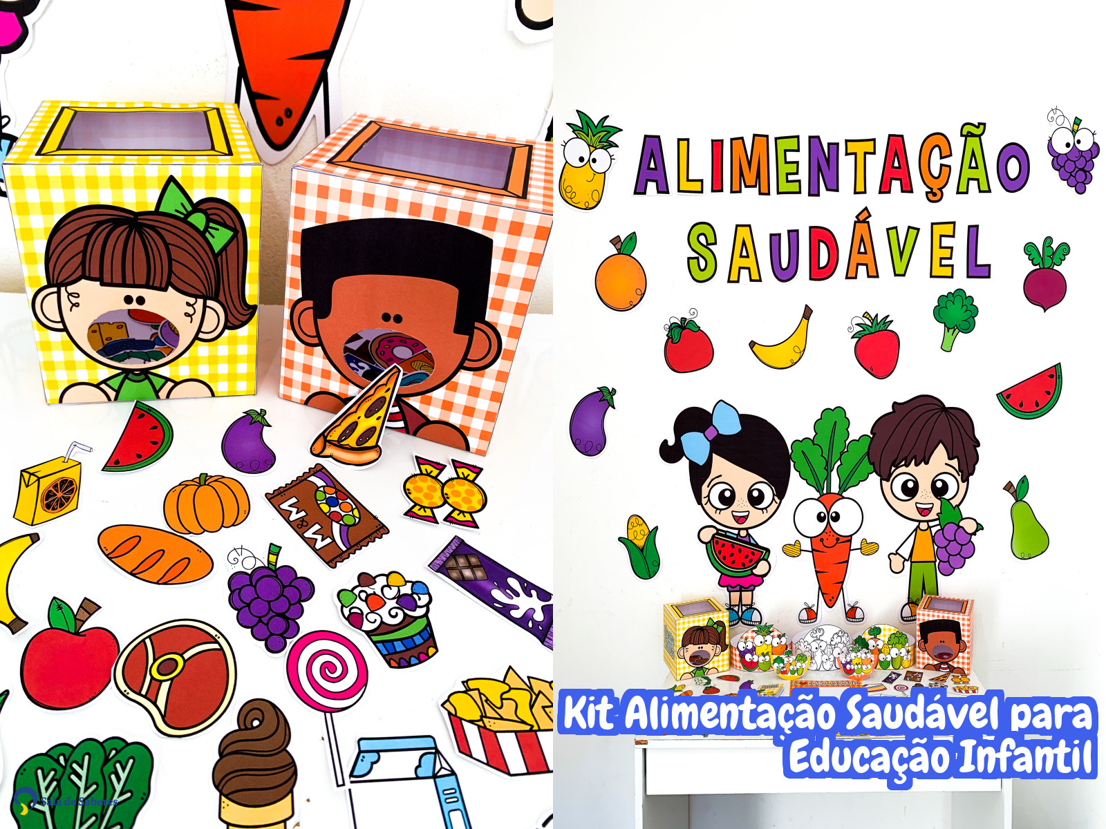 Preview de Kit Alimentação Saudável para Educação Infantil