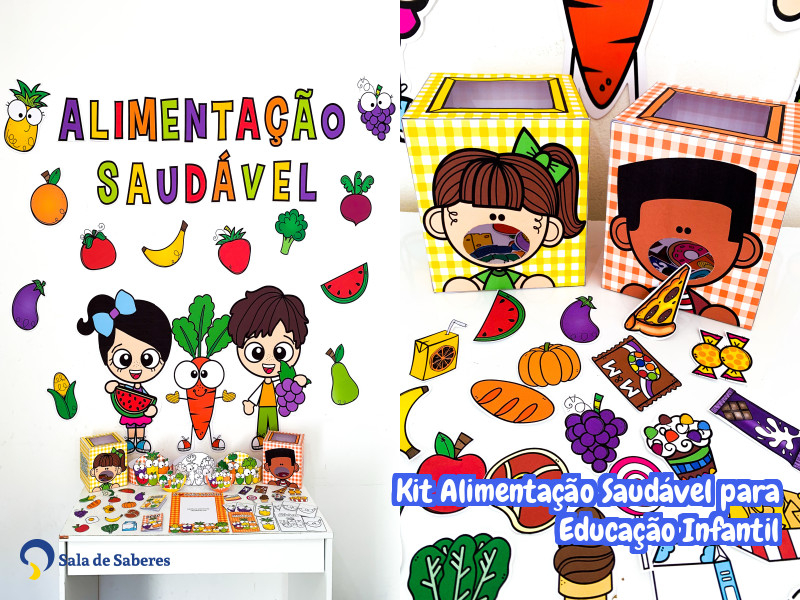 Imagem de Kit Alimentação Saudável para Educação Infantil
