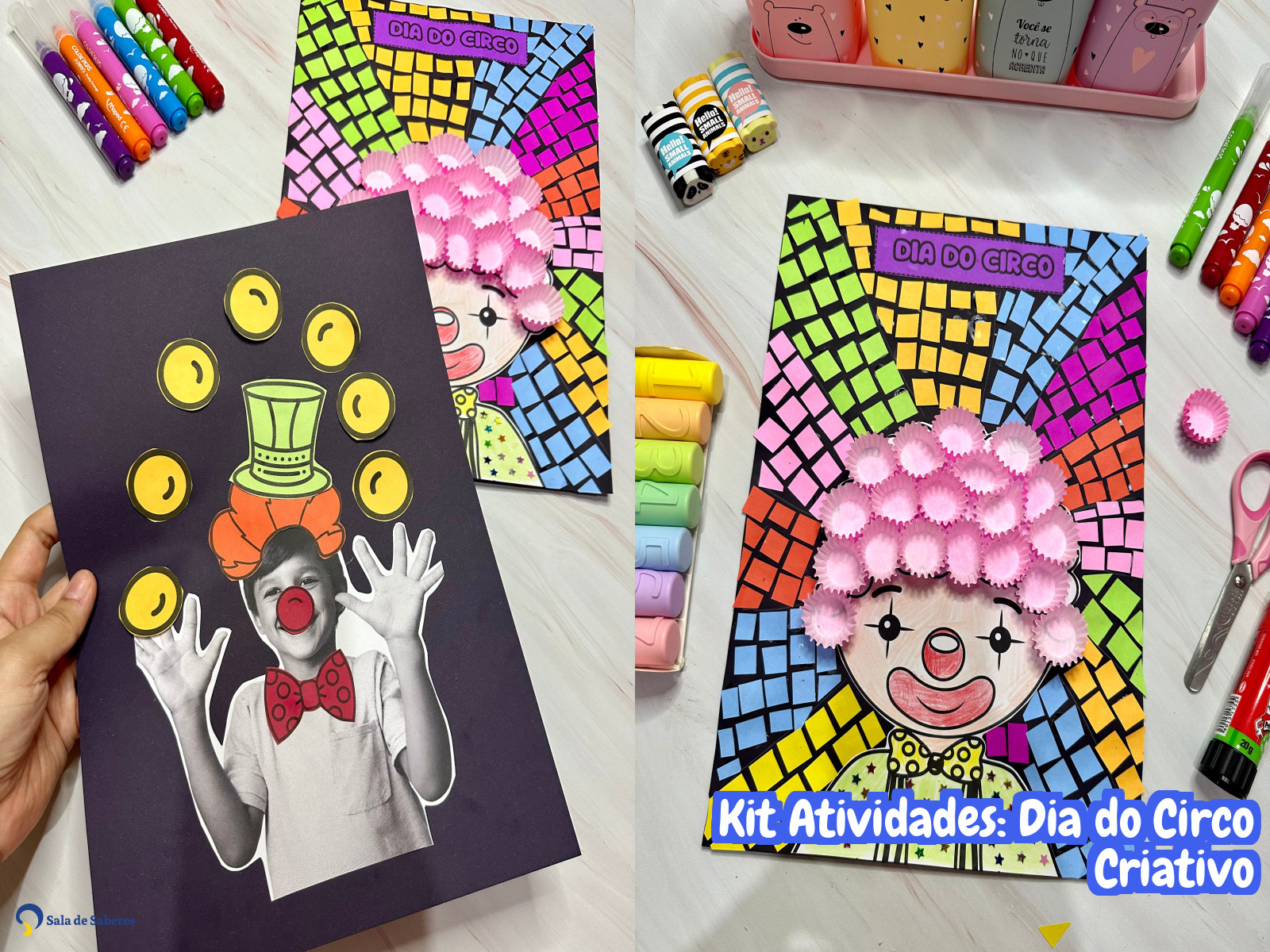 Preview de Kit Atividades: Dia do Circo Criativo