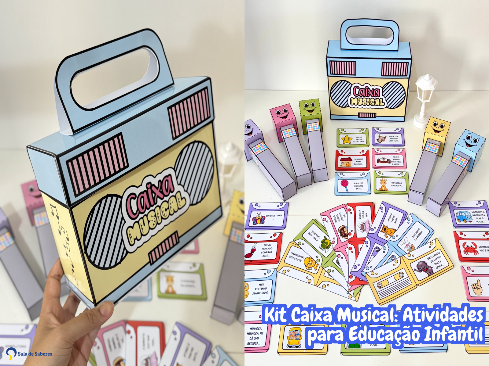 Preview de Kit Caixa Musical: Atividades para Educação Infantil