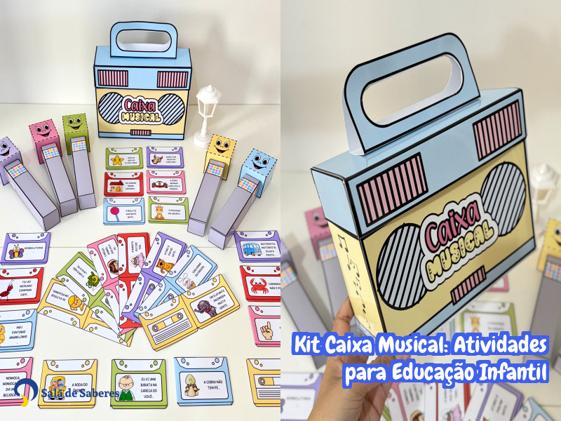 Imagem de Kit Caixa Musical: Atividades para Educação Infantil